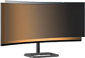 2-Way Privacy Filter to fit the Dell UltraSharp U3818DW 38-inch Curved Monitor with Installation Kit