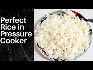 How to Cook Rice in a Pressure Cooker | Perfect Rice In Pressure Cooker| Fluffy and Non-Sticky Rice
