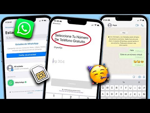 COMO CREAR Un NUMERO De Telefono VIRTUAL GRATUITO Para WhatsApp: Guía Paso A Paso