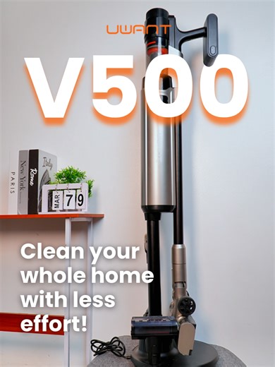 Smart Cleaning with the UWANT V500 Self-Emptying Vacuum