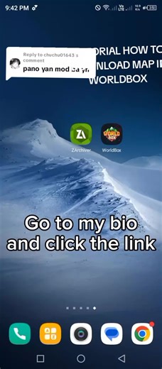 Tutorial sa Pag-download ng Map sa WorldBox