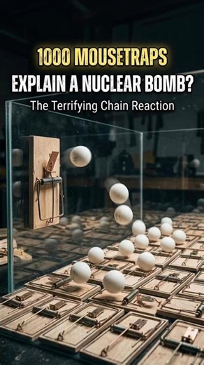 Mouse Traps vs. Nuclear Bombs: The Scary Truth! 🐭💣 #science #reaction #shorts