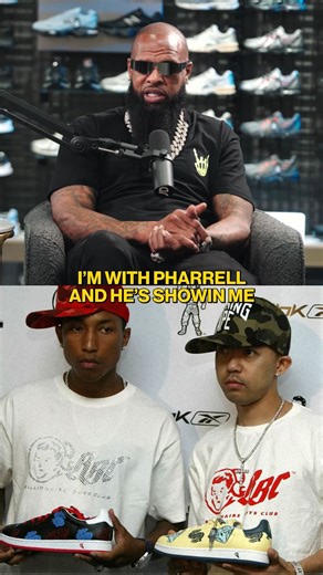 JD Sports US on Instagram: "People forget how early Slim Thug was tapped into BAPE & the OG Ice Creams. His trip to Japan w/ Pharrell + NiGO explains a lot. JD Podcast Ep. 6 OUT NOW — Hosted by Complex’s Joe La Puma w/ special guests Slim Thug + Le$."