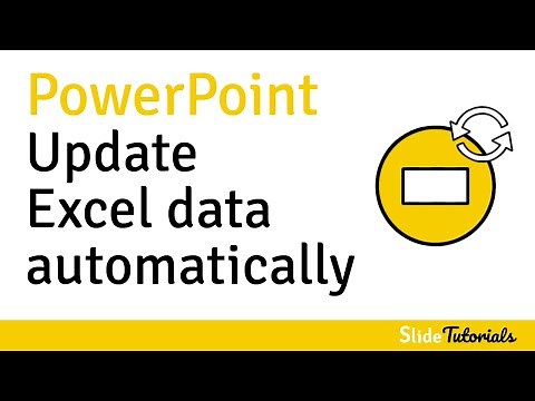 How to update Excel table data in PowerPoint automatically