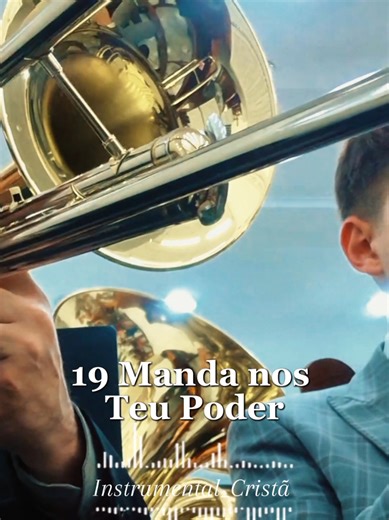 Tenor trombone Hino 19. Manda nos Teu Poder #ccb #CapCut #ensaio #orquestraccb