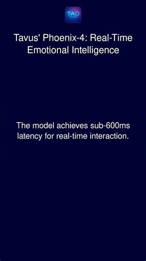 Tavus' Phoenix-4: Real-Time Emotional Intelligence