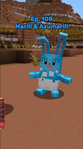 How to Catch Marill & Azumarill in Cobblemon! #cobblemon #shorts #minecraft #pokemon #gaming