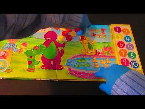 BARNEY You Can Count! Lift & Listen Play-A-Sound INTERACTIVE
