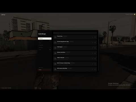 c_factions — FiveM Faction System