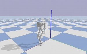 双足机器人Pybullet 行走仿真