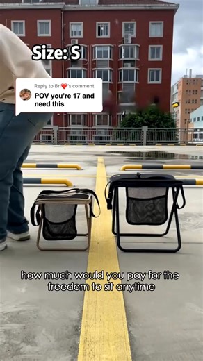 Tired of carrying heavy chairs or sitting on the ground?🫥 This 2-in-1 foldable backpack stool offers instant seating anywhere, anytime—lightweight, portable, and super sturdy! 🏕️ Perfect for camping, festivals, or even long queues. Don't miss out—grab yours today! ✨#TravelEssentials #OutdoorGear #Convenience 🛒👇 https://joyin-cart.com/products/chair-bag | Joyin-cart
