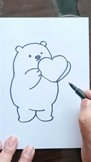 Quick & Cute Doodle Drawings | Easy Kawaii Drawing Ideas #shorts #ytshorts