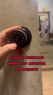 Garage/front door knob. Easy install. Keypad & Key Smart Door Lock Waterproof, Auto Lock by iulock