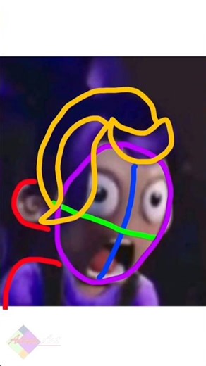 Lily Love Braids Drawing Tutorial #drawing #tutorial #shorts #poppyplaytimechapter5