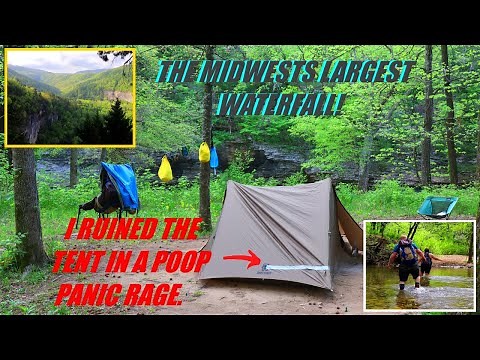 Exploring Arkansas 2 Nights 3 days hiking and camping the Ponca Wilderness area