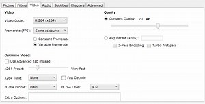 エンコード設定/Video 解説 - HandBrake 解説 @Wiki