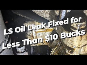 Suburban, Tahoe, Silverado, Sierra, Yukon Oil Leak Easy Fix