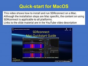 SDRplay - SDRconnect Quickstart for Mac (VID634)