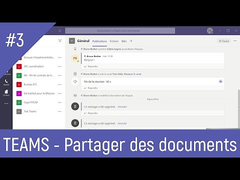 Teams #3 Partager des documents