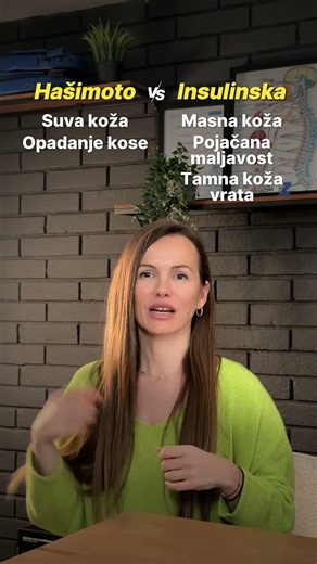 🦋 Hašimoto i insulinska rezistencija se često pominju zajedno jer imaju slične simptome