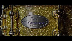 2.2K views · 157 reactions | Pearl Artist Jeff Burwash unboxes his Pearl Reference Series kit / Reference Pure snare drum in a Bombay Gold finish with gold hardware. 24x14 / 13x9 / 16x16 / 18x16 / 14x5 Echo Tree Productions | Pearl Drums | Facebook