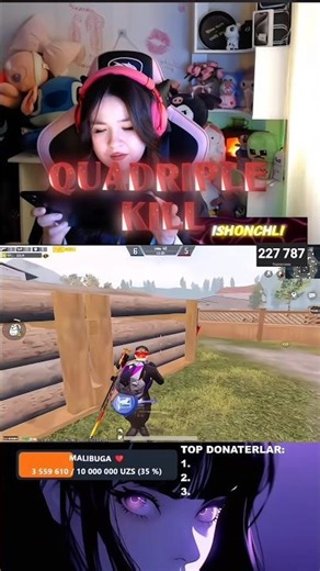 QUADRIPLE KILL 😍| PRIME FELIZA 🔥| #felizapubg #pubgmobile #feliza_edit