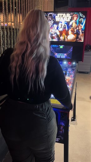 Super Stacked Stacy's Arcade Night Out - Star Wars Fun