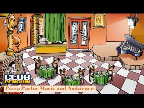 Club Penguin Pizza Parlor Music and Ambience || Read Description!