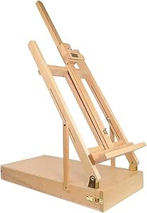 Pro Art Easel Table H Frame with Art Box & Palette