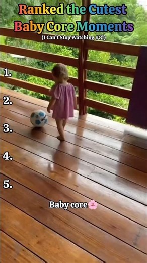I Ranked the Cutest Baby Core Moments 👶✨ #babycore #babyshorts #funnykids #babyranking #cutebaby