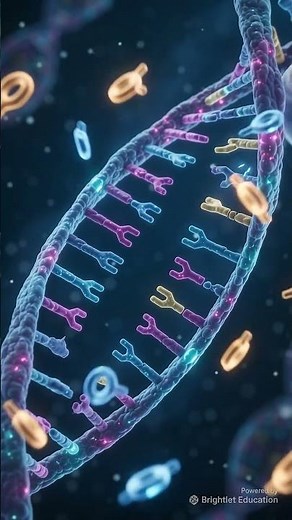 How Cells Copy DNA: Replication 🧬⚡ #science #biology #howitworks