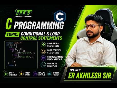 Conditional and Loop Control Statements in C