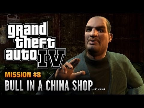 GTA 4 - Mission #8 - Bull in a China Shop (1080p)