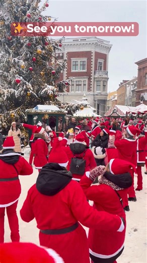  See you tomorrow! Riga Old Town is about to turn bright red as hundreds of Santas fill the streets for a fun and festive charity day! We’ll start with a warm-up — get your costume ready and join the Christmas spirit! ❤️  Last chance to register: santafunrun.lv #SantaFunRunRiga2025 #SantaFunRunRiga #Rotary #CharityRun #Riga | Riga International Rotary Club | Facebook