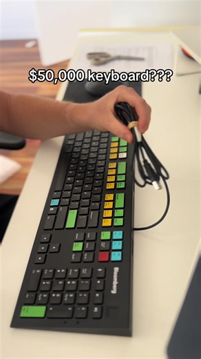 Inside the $50,000 Bloomberg Terminal Keyboard