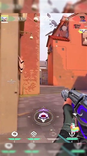 vibing to pinkpantheress #valorant #valorantclutchmoments #valorantclips #gaming #clutchmovements