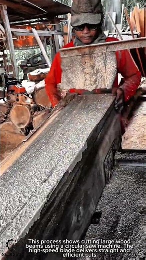 Wood Cutting Work Tool Using Industrial Circular Saw Machine #worktool