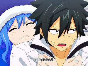Gruvia Crumbs - Fairy Tail Anime Couple Moments