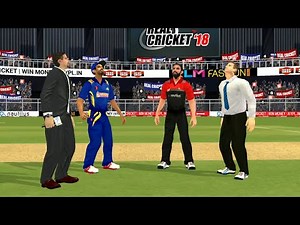17th April IPL 11 Royal Challengers Bangalore Vs Mumbai Indians Real cricket 2018 mobile Gameplay