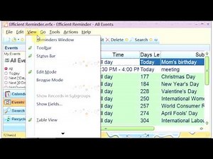 Efficient Reminder Guide