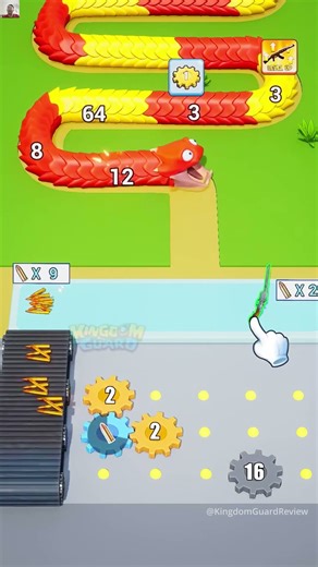 Kingdom Guard Ads Review New Level 🐉⚔️Dragon Siege #games #castledefense #gaming