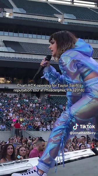 Charli XCX Opens for Taylor Swift's Reputation Tour