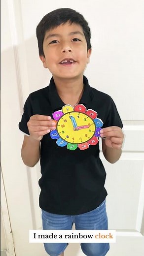 Learn the clock | How to tell Time ⏰ #shortsvideo