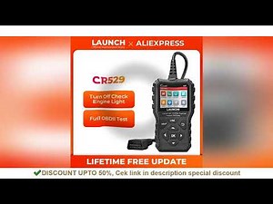 New launch Creader 529 OBD2 Scanner Automotive Diagnostic Tool OBDII Code Reader Fault Code Read OBD