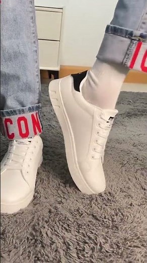Modische Herren Sneaker mit Buchstaben-Design - Bequeme Sportschuhe f...