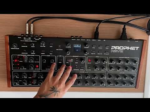 Sequential Prophet REV2 Desktop - DEMO Preset Sounds (NO TALKING)