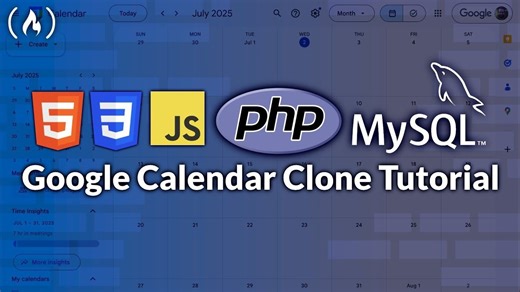 Google Calendar 克隆教程 - PHP、MySQL、JavaScript、HTML 和 CSS