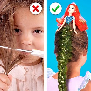 Mermaid Hair For A Special Girl | Lady Panda