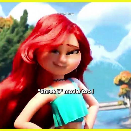 Mermaid Chelsea from RUBY GILLMAN TEENAGE KRAKEN in Shrek 2 ?? #didyouknow