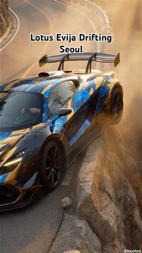 Lotus Evija Drifting Seoul